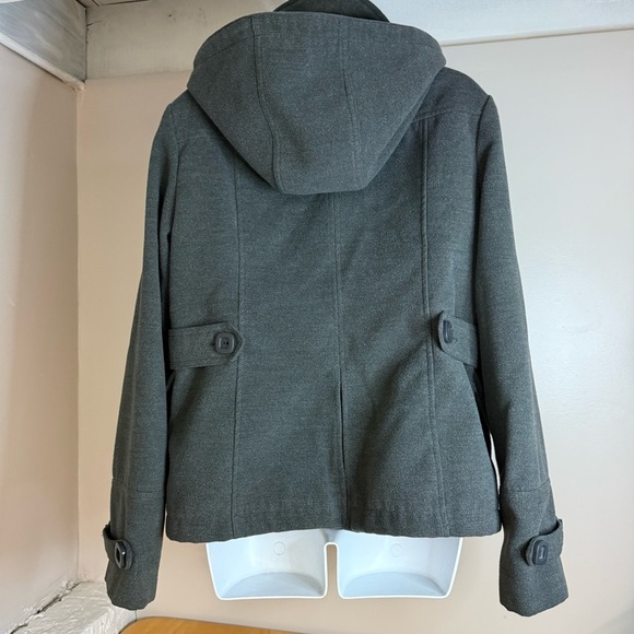 Hydraulic the blue Jean Large size coat Women’s Gray - Picture 2 of 10